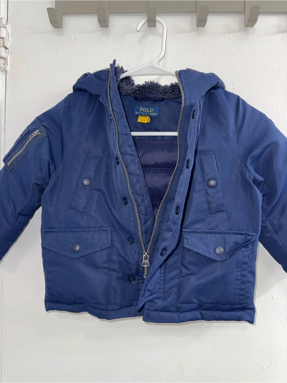 Polo Ralph Lauren Toddler Boy's Blue Jacket Size 2/2T